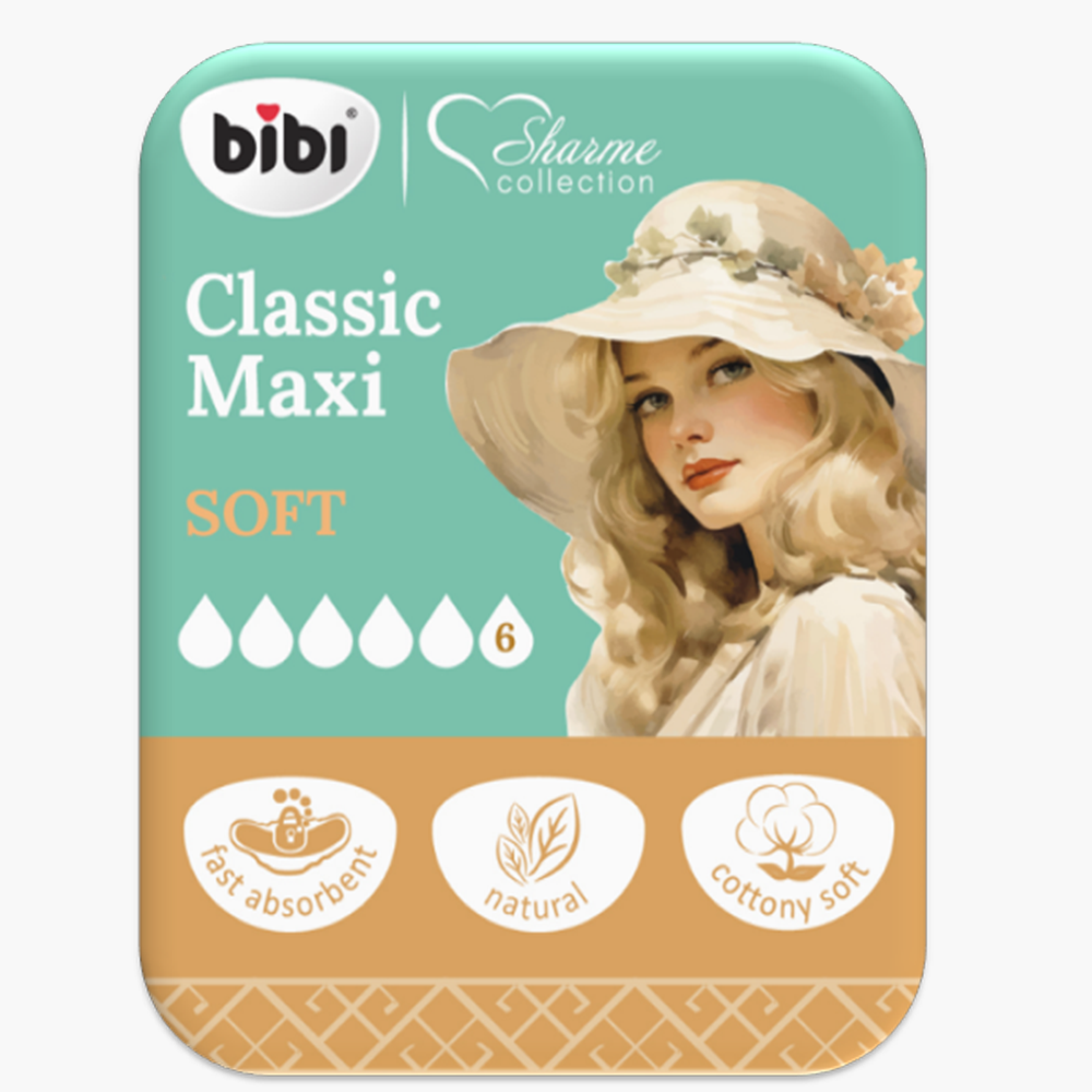 BiBi Classic Maxi Soft -Sharme Collection